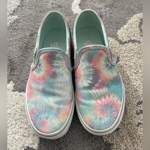 Vans Tie dye slip on sneakers 6 women’s